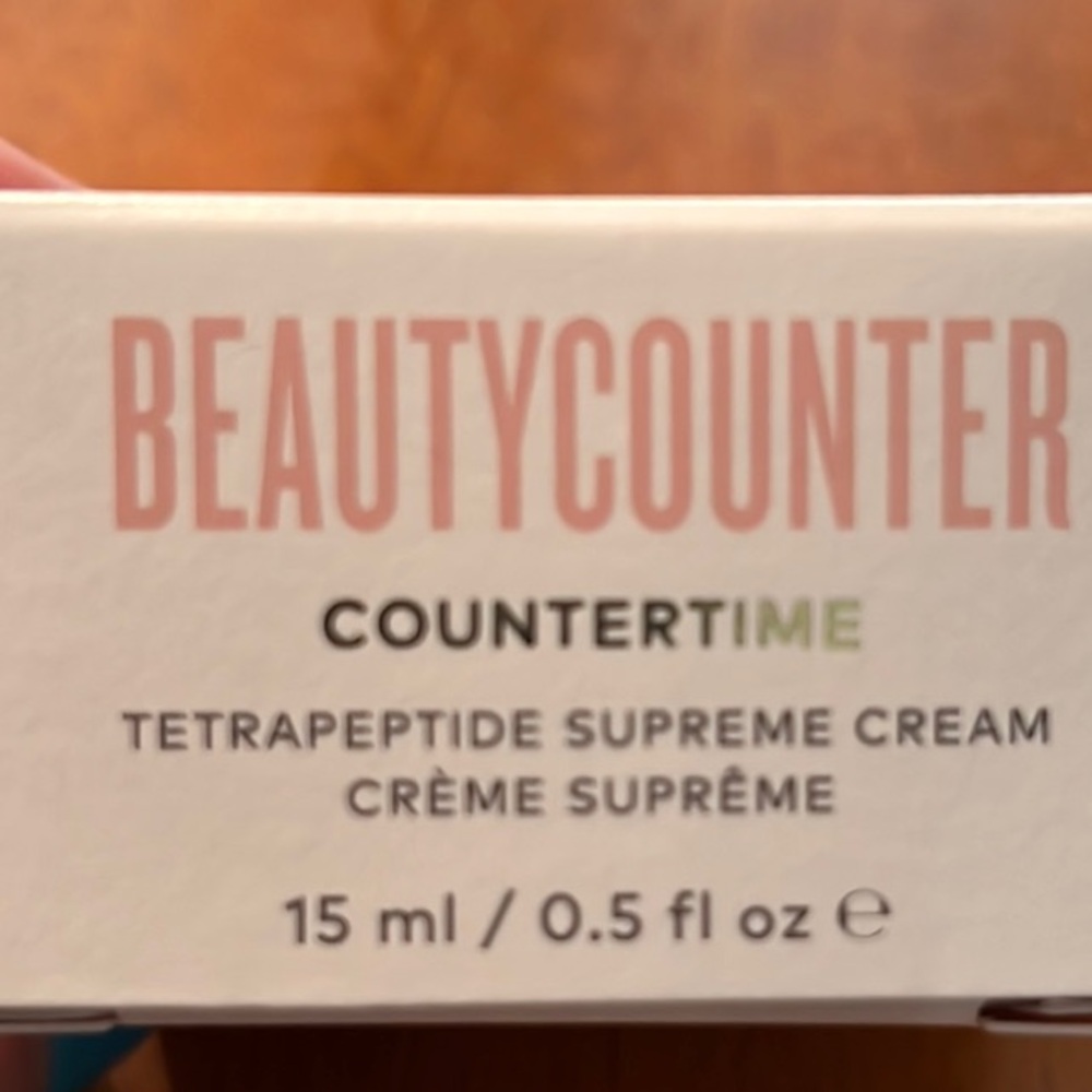 Beautycounter Countertime Supreme Cream - White and Pink